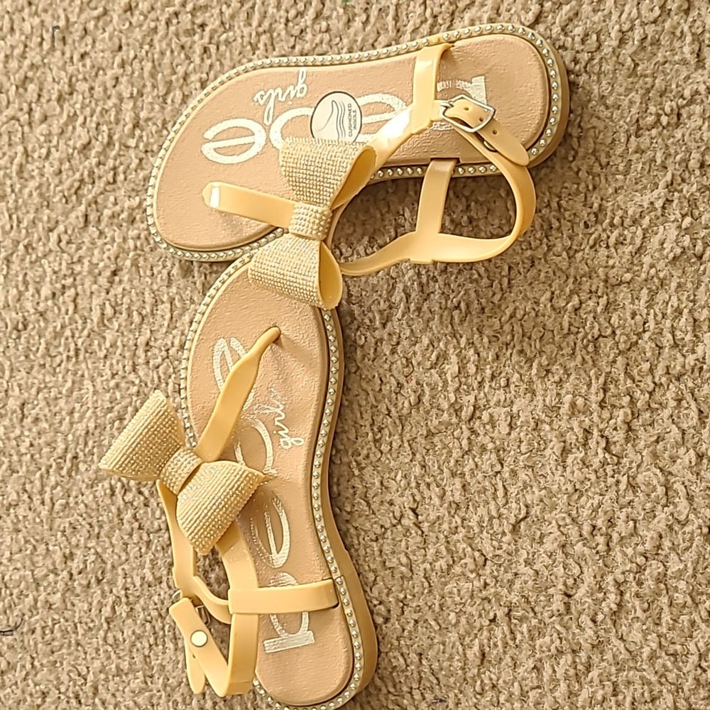 Girls Bebe Sandals